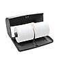 Alpine Industries Side-by-Side Double Roll Toilet Tissue Dispenser, Gray, 2/Pack (452-GRY-2PK)~#|#~sp169103596_sc7
