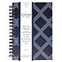 Kahootie Co Daily Planner For Your Busy Days, 6" x 9", Navy Diamonds (ITKDND)~#|#~sp169703182_sc7