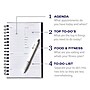 Kahootie Co Daily Planner For Your Busy Days, 6" x 9", Navy Diamonds (ITKDND)~#|#~sp169703185_sc7
