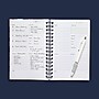 Kahootie Co Daily Planner For Your Busy Days, 6" x 9", Navy Diamonds (ITKDND)~#|#~sp169703186_sc7