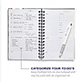 Kahootie Co Daily Planner For Your Busy Days, 6" x 9", Navy Diamonds (ITKDND)~#|#~sp169703189_sc7