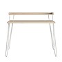 Ameriwood Haven 45" Computer Desk, Natural/White (9881914COM)~#|#~sp169784783_sc7