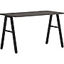HON Mod 48"W Table Desk, Slate Teak (HLPL4824LS1ALEGBLK)~#|#~sp169787509_sc7