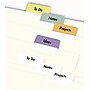 Avery Printable Self-Adhesive Plastic Tabs, 1-1/4", White, 96/Pack (16280)~#|#~sp170347745_sc7