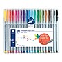 Staedtler triplus Felt Pens, Super Fine Point, Assorted Ink, 20/Pack  (334 SB20)~#|#~sp170350726_sc7