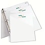 Avery Binder Pockets for 3-Ring Binders, Clear, Fits 8 1/2" x 11" Paper, 5/Pack (75243)~#|#~sp170351607_sc7