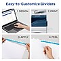 Avery Index Maker Print & Apply Label Paper Dividers for Copiers, 5 Tabs, White, 5 Sets/Pack (11421)~#|#~sp170352916_sc7