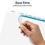 Avery Index Maker Print & Apply Label Paper Dividers for Copiers, 5 Tabs, White, 5 Sets/Pack (11421)~#|#~sp170352918_sc7