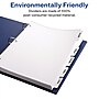 Avery EcoFriendly Index Maker Dividers, 5 Tab, White, 5/Pack (AVE11580)~#|#~sp170352979_sc7