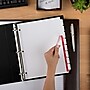 Avery Index Maker EcoFriendly Paper Dividers with Print & Apply Label Sheets, 8 Tab, White, 5 Sets/Pack (11581)~#|#~sp170353063_sc7