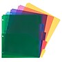 JAM Paper® Plastic Index Tab Dividers with Double Pockets, 5-Tab, 9 3/4 x 11 1/2, Multicolor (375032920)~#|#~sp170857095_sc7