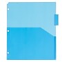 JAM Paper® Plastic Index Tab Dividers with Double Pockets, 5-Tab, 9 3/4 x 11 1/2, Multicolor (375032920)~#|#~sp170857096_sc7