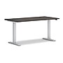 HON Mod 60"W Rectangular Adjustable Standing Desk, Slate Teak/Nickel (HLPLRW6030CONHATSL1)~#|#~sp171475285_sc7