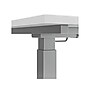 HON Mod 60"W Rectangular Adjustable Standing Desk, Slate Teak/Nickel (HLPLRW6030CONHATSL1)~#|#~sp171475287_sc7