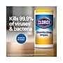 Clorox Disinfecting Wipes, Crisp Lemon, 75/Canister, 6 Canisters/Carton~#|#~sp172005926_sc7