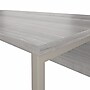 Bush Business Furniture Hybrid 72"W L Shaped Table Desk with Metal Legs, Platinum Gray (HYB026PG)~#|#~sp172325334_sc7