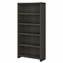 Bush Business Furniture Echo 5 Shelf Bookcase, Charcoal Maple (KI60304-03)~#|#~sp172325369_sc7