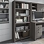 Bush Business Furniture Echo 5 Shelf Bookcase, Charcoal Maple (KI60304-03)~#|#~sp172325370_sc7