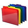 Smead Poly File Folder with Slash Pocket, 1/3-Cut Tab, Letter Size, Assorted Colors, 30/Box  (10540)~#|#~sp173280460_sc7