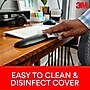 3M Gel Wrist Rest for Keyboards, Black, Soothing Gel Technology for Comfort and Support (WR85B)~#|#~sp173281603_sc7