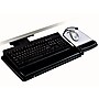 3M Knob Adjust Keyboard Tray, 26.75" x 10.5" Adjustable Platform, 17.75" Track, Black, Wrist Rest and Mouse Pad (AKT80LE)~#|#~sp173281771_sc7