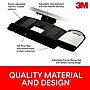 3M Knob Adjust Keyboard Tray, 26.75" x 10.5" Adjustable Platform, 17.75" Track, Black, Wrist Rest and Mouse Pad (AKT80LE)~#|#~sp173281774_sc7