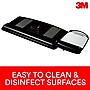 3M Knob Adjust Keyboard Tray, 26.75" x 10.5" Adjustable Platform, 17.75" Track, Black, Wrist Rest and Mouse Pad (AKT80LE)~#|#~sp173281775_sc7