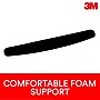 3M™ Foam Wrist Rest for Keyboards, Black, Durable Fabric Cover, Anti-microbial Product Protection (WR209MB)~#|#~sp173281853_sc7