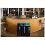 Rubbermaid Sustain Recycling Station, 15 Gallon, Black/Green (2078991)~#|#~sp173282998_sc7