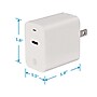 AT&T Type-C Power Adapter, 18-Watt, White, (PDC18)~#|#~sp173964497_sc7
