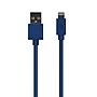 AT&T PVC Charge and Sync Lightning Cable, 10 ft., Blue, (PVLC10-BLU)~#|#~sp173964502_sc7