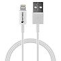 Ematic Charge and Sync Lightning to USB-A Cable, 6 ft., White, (ELC460)~#|#~sp173964773_sc7