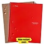 Five Star 1-Subject Notebooks, 8" x 10.5", Wide Ruled, 100 Sheets, Each (05238/07635)~#|#~sp173967229_sc7