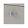 Bush Business Furniture Echo 60"W L Shaped Bow Front Desk with Mobile File Cabinet, Gray Sand (ECH007GS)~#|#~sp174239483_sc7