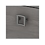 Bush Business Furniture Echo 60"W L Shaped Bow Front Desk with Mobile File Cabinet, Modern Gray (ECH007MG)~#|#~sp174239510_sc7