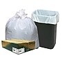 Berry Global Earthsense 13 Gallon Trash Bag, 24" x 33", Low Density, 0.85 mil, White, 150 Bags/Box (RNW1K150V-43228)~#|#~sp174553104_sc7