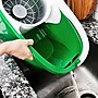 Libman Tornado Microfiber Spin Mop & Bucket, Green/White (1283001)~#|#~sp174553262_sc7