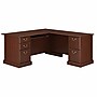 Bush Furniture Saratoga 66"W L Shaped Computer Desk with Drawers, Harvest Cherry (EX45670-03K)~#|#~sp174736859_sc7