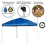 Flash Furniture Portable Tailgate/Event Tent Set, Blue, 6 Piece (JJ10183Z4LE3BW)~#|#~sp175477164_sc7