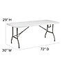 Flash Furniture Portable Tailgate/Event Tent Set, Blue, 6 Piece (JJ10183Z4LE3BW)~#|#~sp175477182_sc7
