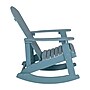 Flash Furniture Savannah All-Weather Poly Resin Wood Adirondack Rocking Chair, Sea Foam (JJC14705SFM)~#|#~sp175483465_sc7