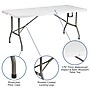 Flash Furniture Portable Tailgate/Event Tent Set, White, 6 Piece (JJ10P183Z4LE3WW)~#|#~sp175510534_sc7
