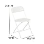 Flash Furniture Portable Tailgate/Event Tent Set, White, 6 Piece (JJ10P183Z4LE3WW)~#|#~sp175510539_sc7