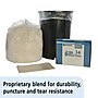 AbilityOne National Industries Plastic Bag, Heavy-Duty, 34 Gallon, Clear, 32" x 44", 125/Box~#|#~sp176152876_sc7