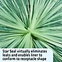 Stout EcoSafe-6400 64 Gallon Compostable Industrial Trash Bag, 48" x 60", Low Density, 0.85 mil, Green, 30 Bags/Box~#|#~sp176153244_sc7