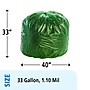Envision Controlled Life Cycle 33 Gallon Industrial Trash Bag, 33" x 40", Low Density, Green, 40 Bags/BX, 2 Rolls~#|#~sp176153264_sc7