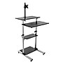 Mount-It! 28"W Adjustable Steel Standing Desk with Monitor Mount, Black (MI-7942BLK)~#|#~sp17662718_sc7