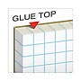 Ampad Graph Writing Pad 8-1/2x11", Quad Ruling Graph Paper, 8 Squares/Inch, White, 50 Sheets/Pad~#|#~sp177517562_sc7