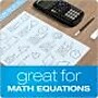 Ampad Graph Writing Pad 8-1/2x11", Quad Ruling Graph Paper, 8 Squares/Inch, White, 50 Sheets/Pad~#|#~sp177517564_sc7