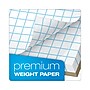 Ampad Graph Writing Pad 8-1/2x11", Quad Ruling Graph Paper, 8 Squares/Inch, White, 50 Sheets/Pad~#|#~sp177517692_sc7
